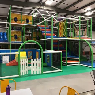 Nicely sized indoor playground