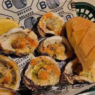 Charbroiled Oysters