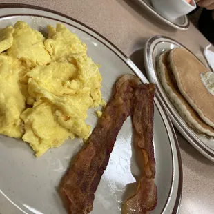 Eggs/Bacon/Pancakes