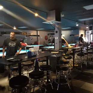 sushi and sashimi, interior