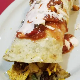 Breakfast burrito