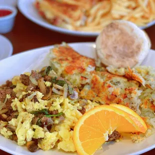 Big Scramble Omelette
