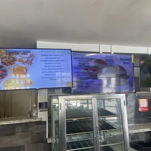 The menu&apos;s