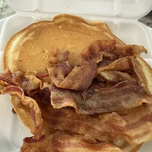 Pancakes and Bacon