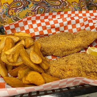 Fried catfish