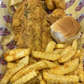 Catfish & Shrimp Combo