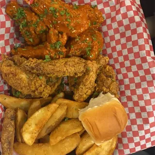 Party Wing Basket (10)