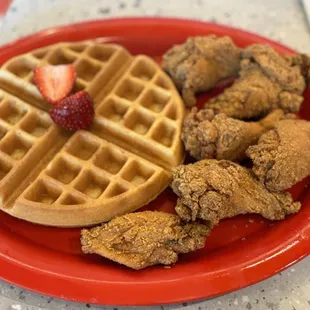 Chicken and Chicken &amp; Waffles