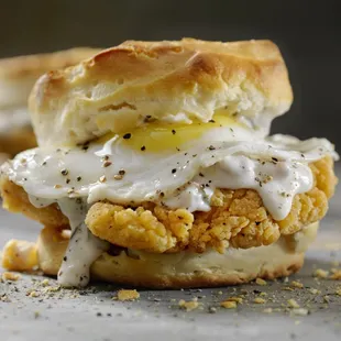 a fried chicken sandwich