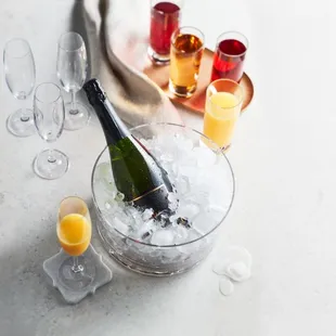 oysters and mussels, drink