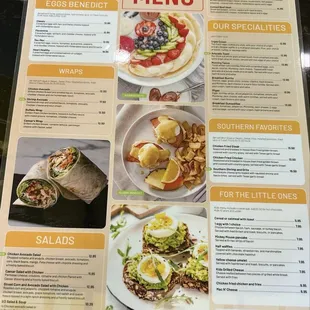 Food menu
