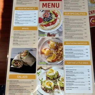 Menu front