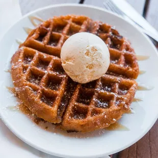 Churro waffle