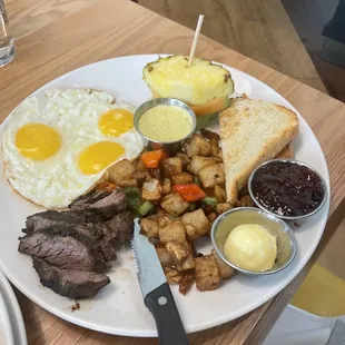 Steak and Eggs