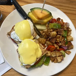 Turkey Cali Benny Poached Eggs