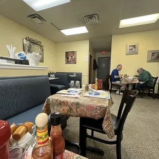 two people sitting at a table