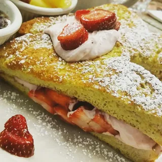 Fresh Strawberry Cream Cheese French Toast