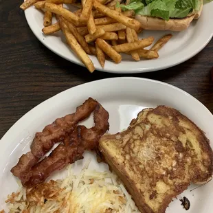 Hole-in-one breakfast and the cheeseburger