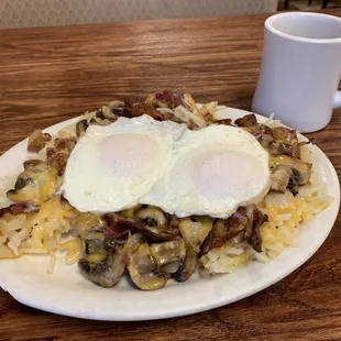 Club Skillet Breakfast.