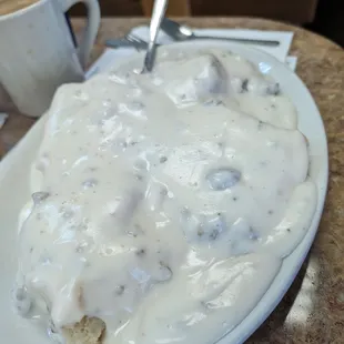 Biscuits and gravy
