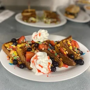 Lucky Charm French Toast