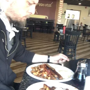 Me, contemplating oneness of being. Is it temporal or eternal.  Need coffee and breakfast to answer.