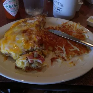 Everything omelette... Great food, great price.