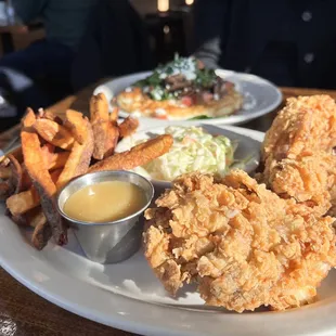 Fried Chicken for breakfast! Yes!!!