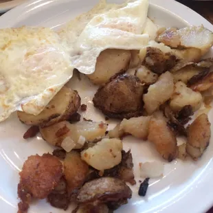 a plate of food on a table