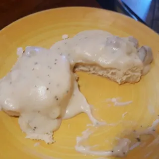 Biscuits and gravy side