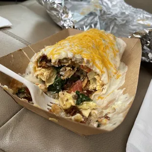 Inside the Black Diamond Burrito