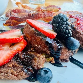 Crispy Churro Pancake Bites