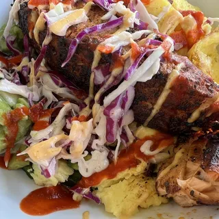 KF Blackened Salmon Coleslaw Breakfast Bowl *GF