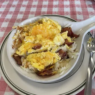 Basic skillet with bacon