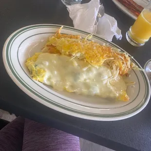 Margherita Omelette