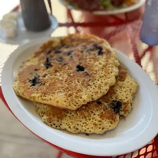 Blueberry Granola Pancake