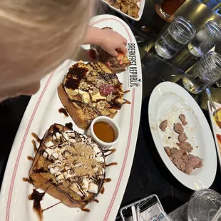 French toast flight