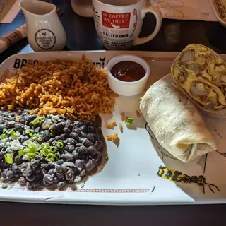 California Breakfast Burrito