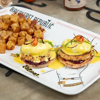 Crab & Crawfish Benedict