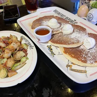 Churro Pancakes