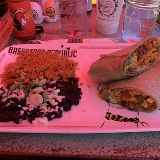 California Breakfast Burrito