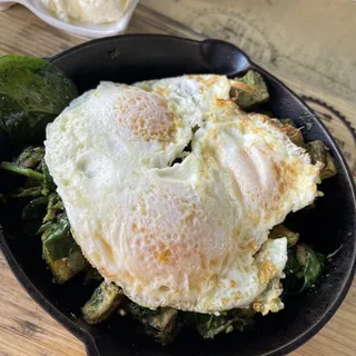 Turkey Meatloaf Hash