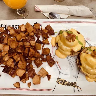 Crab & Crawfish Benedict