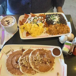 Cinnamon Roll Pancakes