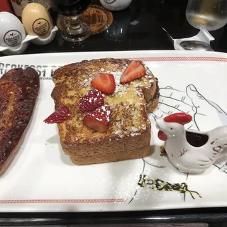 Strawberry Marscapone French Toast