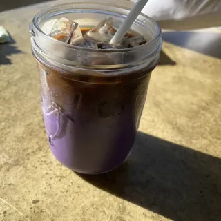 Iced Ube Latte