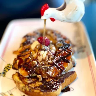 Banana Split French Toast