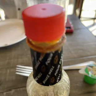 Hot sauce bottle