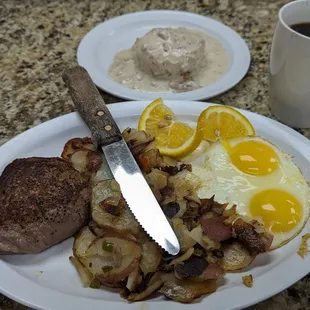 Steak and Eggs