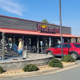 Outside of restaurant